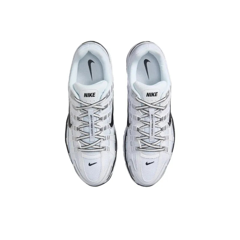 Nike P 6000 - White Metallic Silver Black