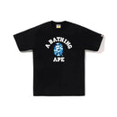 BAPE Reflector Abc College Tee - Black/Blue