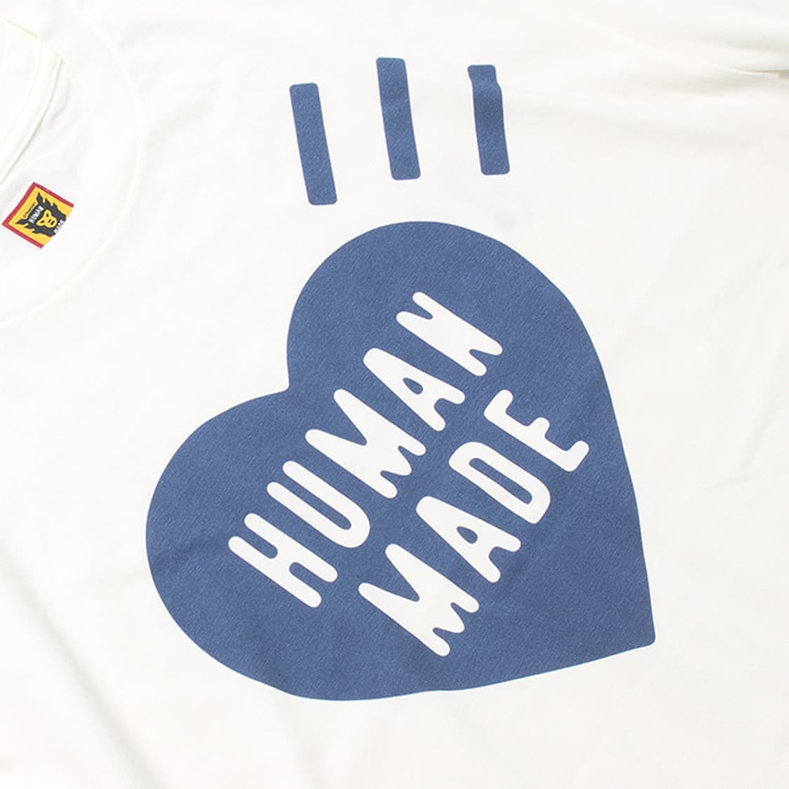 Human made T-SHIRT 02.26.2024 - White Navy