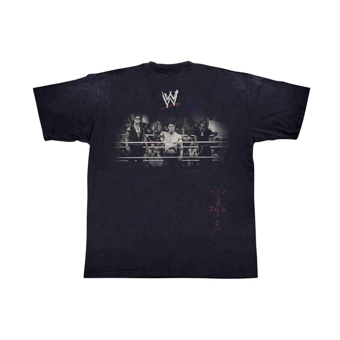 Travis Scott Wrestling Is Real T-shirt - Black