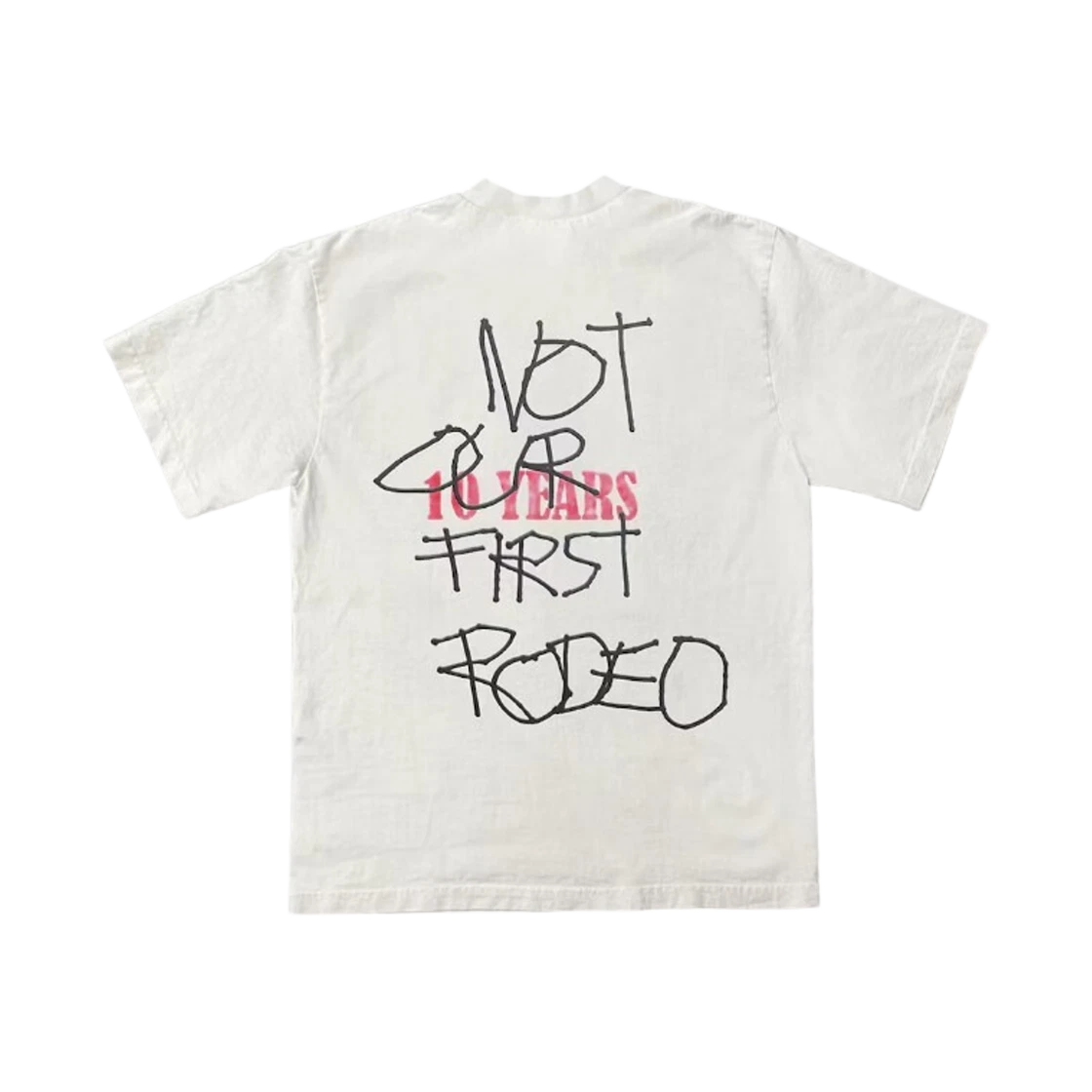Travis Scott Rodeo Tee - White