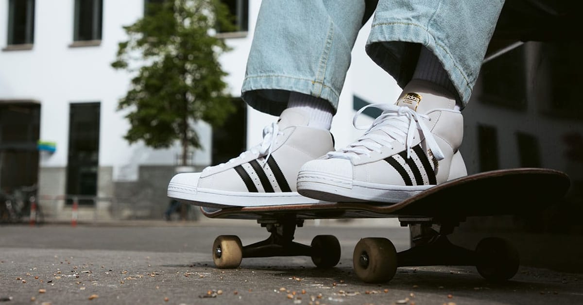 adidas Pro Model Mid - White Black