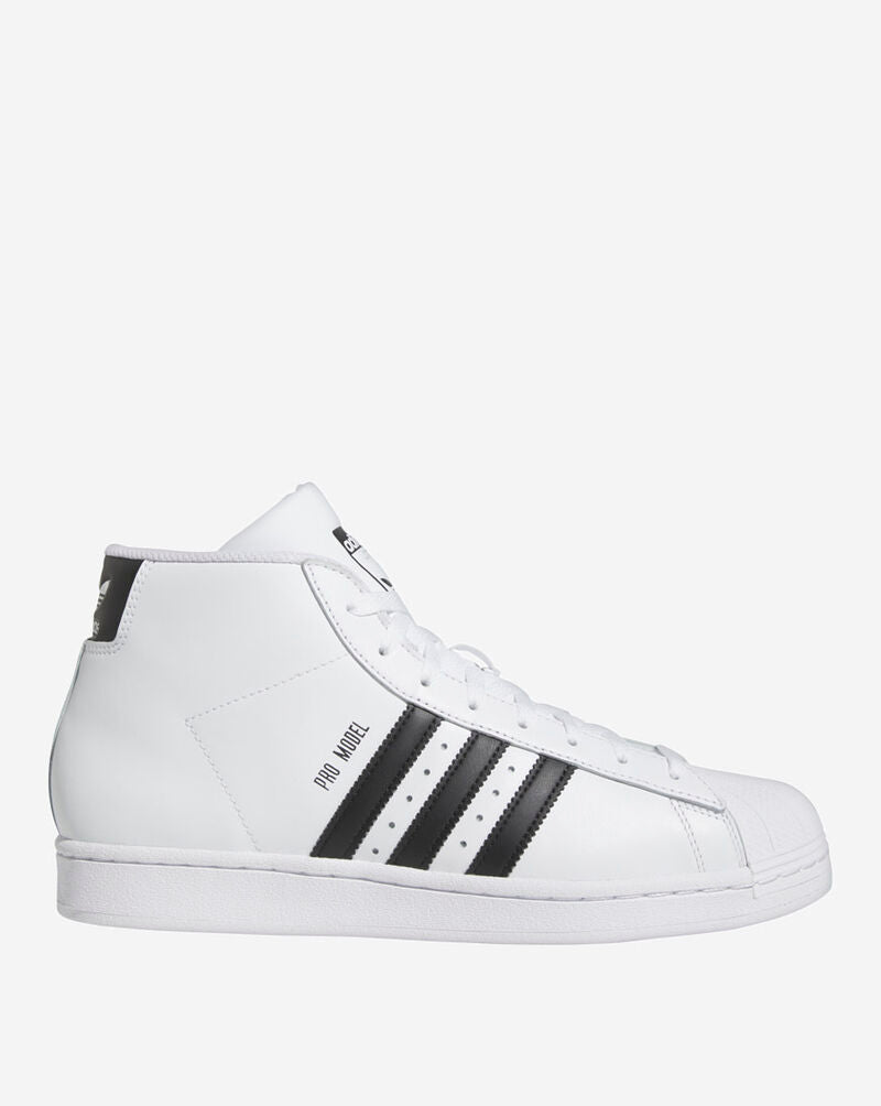 adidas Pro Model Mid - White Black