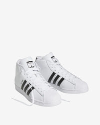 adidas Pro Model Mid - White Black