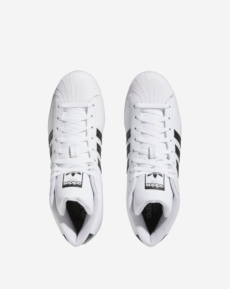 adidas Pro Model Mid - White Black