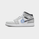 Jordan 1 Mid-Light Smoke Grey (GS)