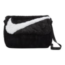 Nike Sportswear Futura 365 Faux Fur Crossbody Bag (1L) - Black/Black/White