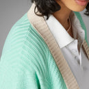 ADICOLOR 70S KNITTED CARDIGAN  - Easy Green