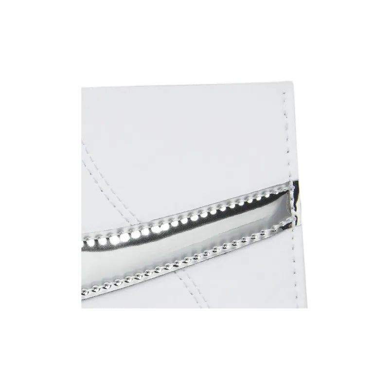 Nike Icon Air Force 1 Card Wallet - White & Metallic Silver