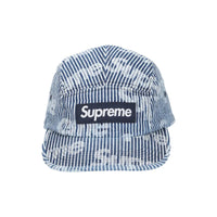 Supreme Denim Camp Cap (SS24) - Stripe