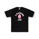 BAPE Reflector Abc College Tee - Black/Pink
