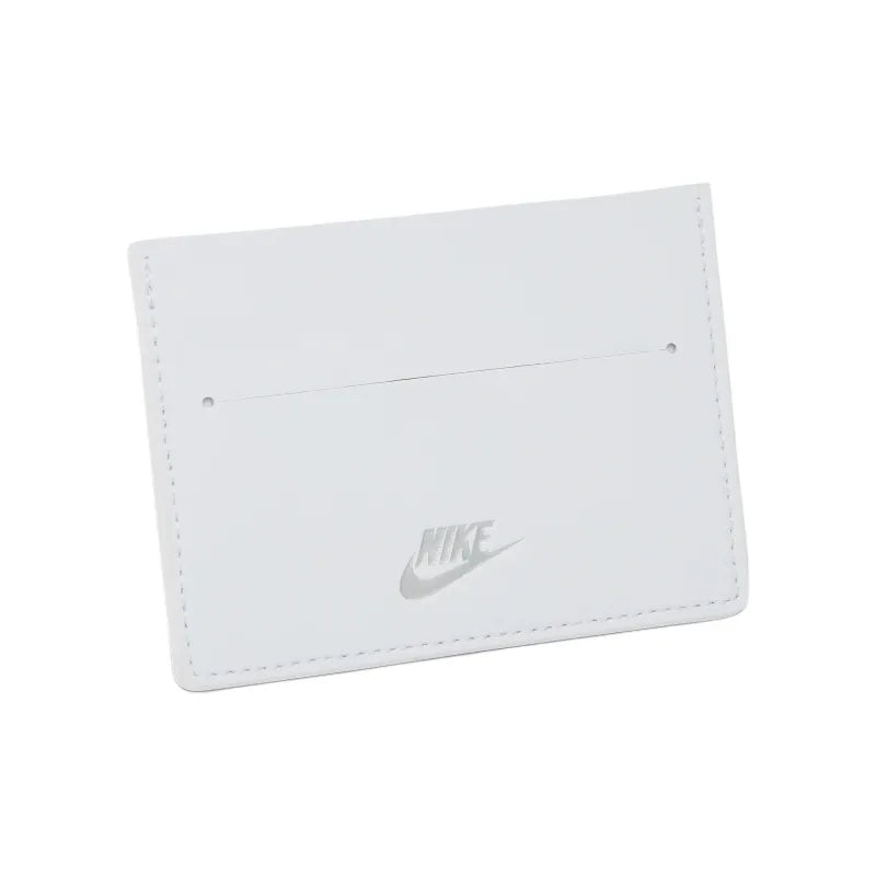 Nike Icon Air Force 1 Card Wallet - White & Metallic Silver