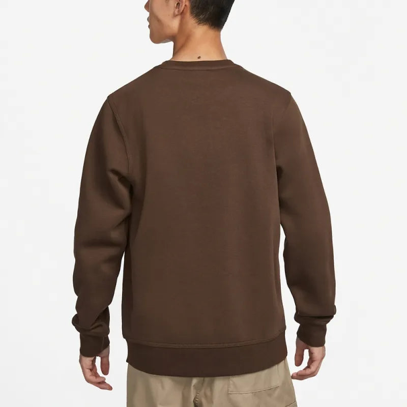 Nike Sportswear Swoosh Sweatshirt Brown (Asia Sizing)