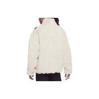 Nike Sportswear Faux Fur Jacket Cream