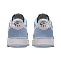 Nike Air Force 1 Low By YouCustom Men's Shoes - WHITE/UNC/GREY