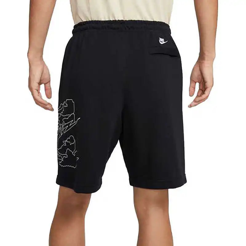 Nike 2024 Men's Club FT Bolt Knit Shorts - Black