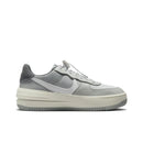 Nike Air Force 1 PLT.AF.ORM Lv8 'Grey White' Women's -Grey Fog/White-LT Smoke Grey- Photon Dust