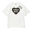 Human made T-SHIRT 04.29.2024 WHITE BLACK