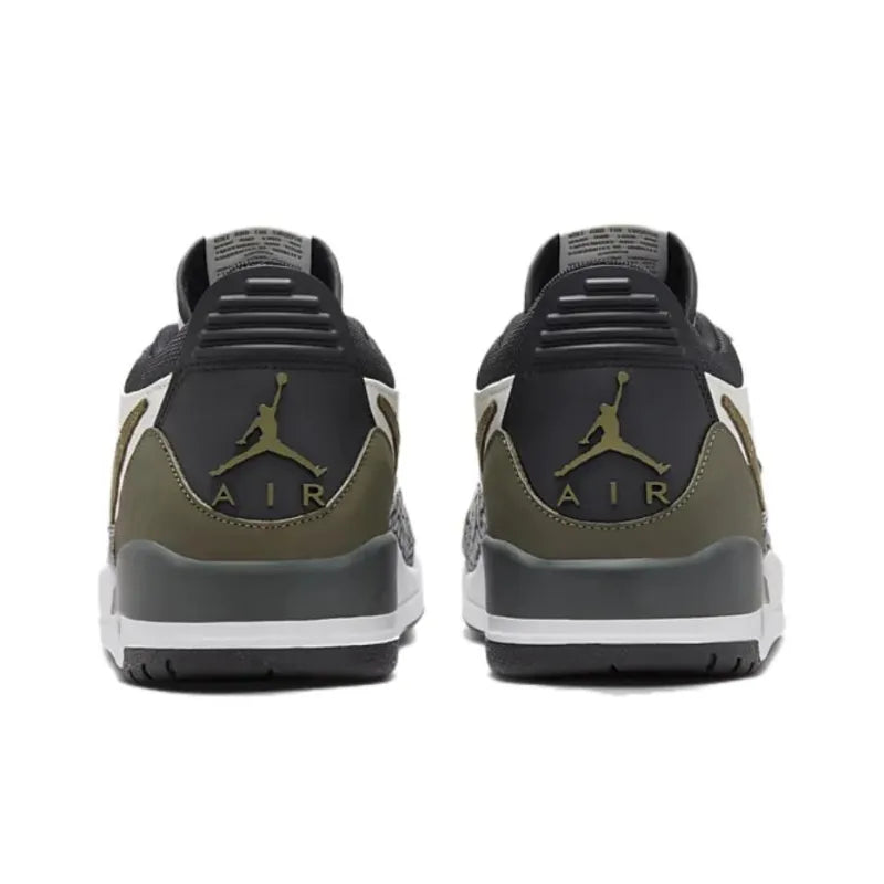 Jordan Legacy 312 Low - Sail Black Medium Olive