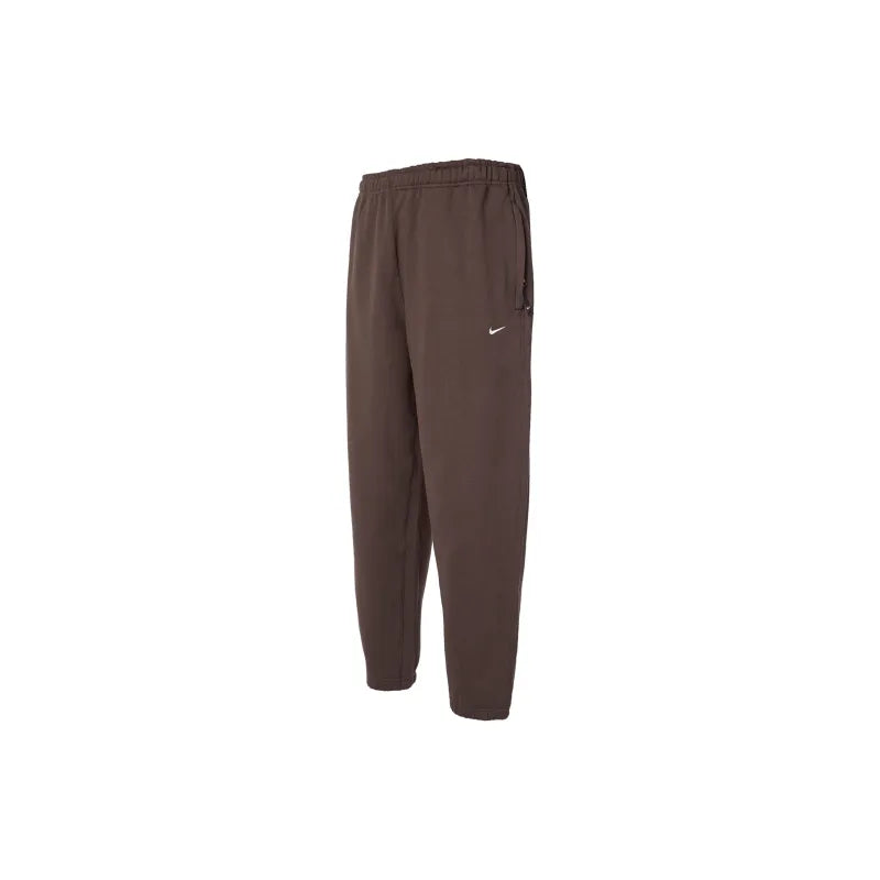 Nike Solo Swoosh Fleece Trousers 'Brown'