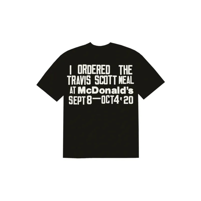 Travis Scott x CPFM 4 CJ Burger Mouth Tee - Black