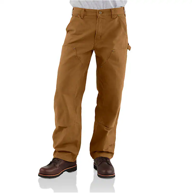 Carhartt Loose Fit Washed Duck Double Front Utility Work Pant