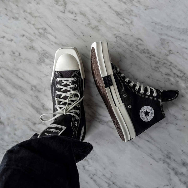 Converse TURBODRK Chuck Taylor All Star 70 HiRick Owens DRKSHDW Black