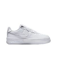 Nike Air Force 1 Low Fontanka Triple White Multi Color Swoosh Women's