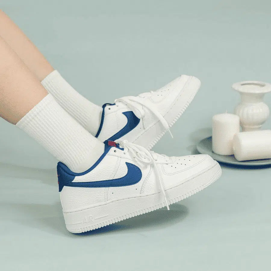 Nike Air Force 1 - Low White Deep Royal (GS)