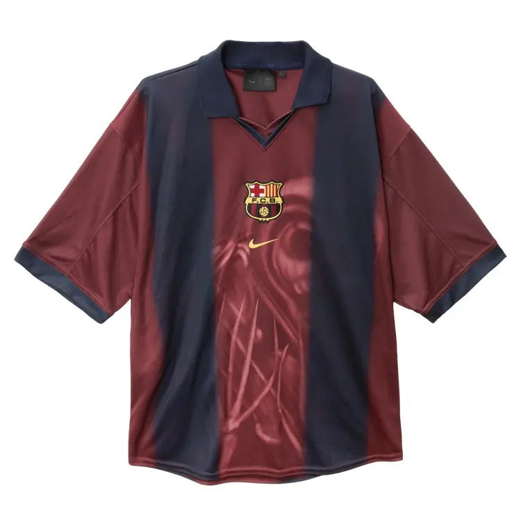 Travis Scott x Nike x FC Barcelona Retro 2000/01 Home Skeleton Jersey - Multicolor