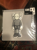 KAWS Companion Greeting Card (With Puffy Sticker) Grey