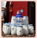 Pop Mart Beijing Straw Cup 'Blue' - 450ML