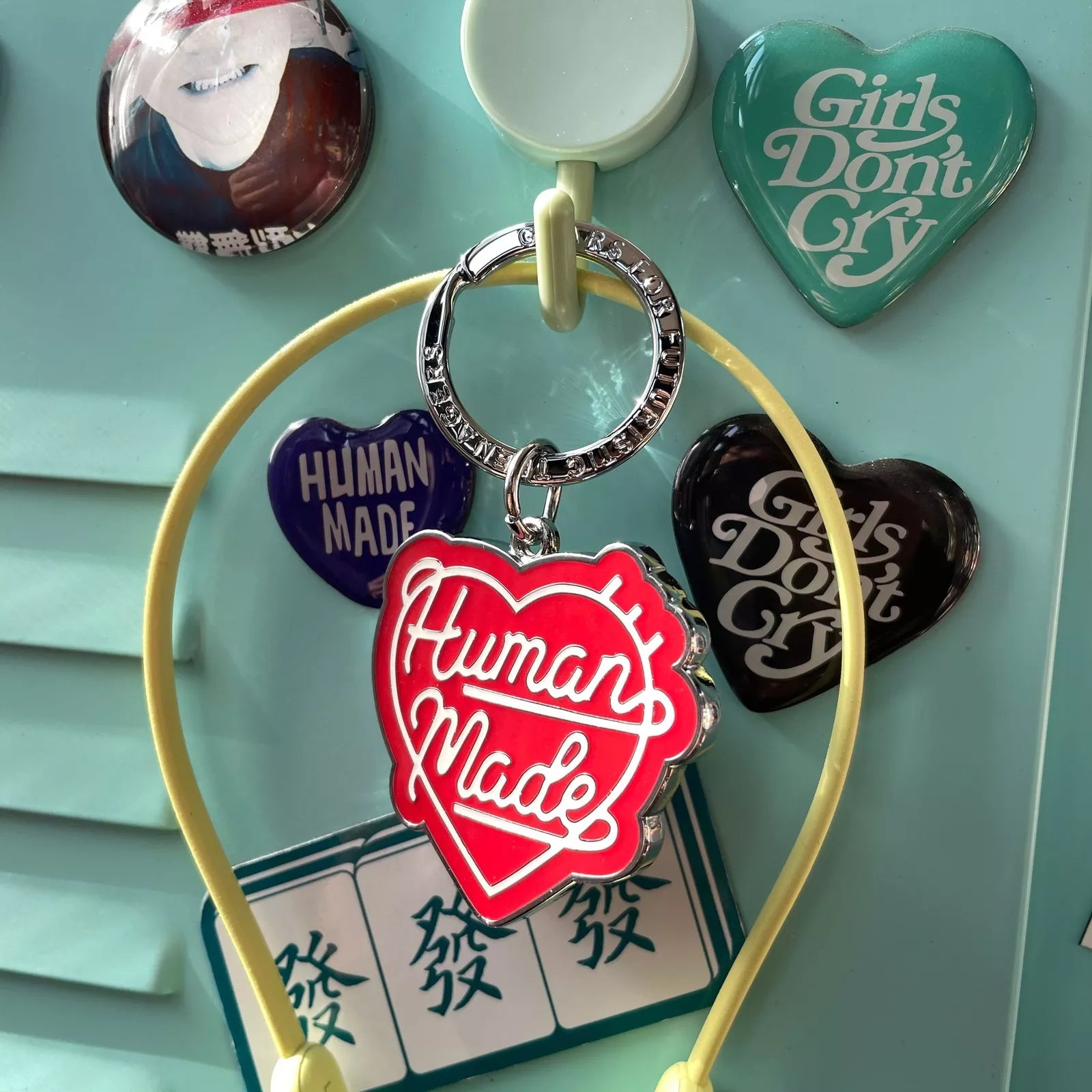 HUMAN MADE Keychains Unisex - Red
