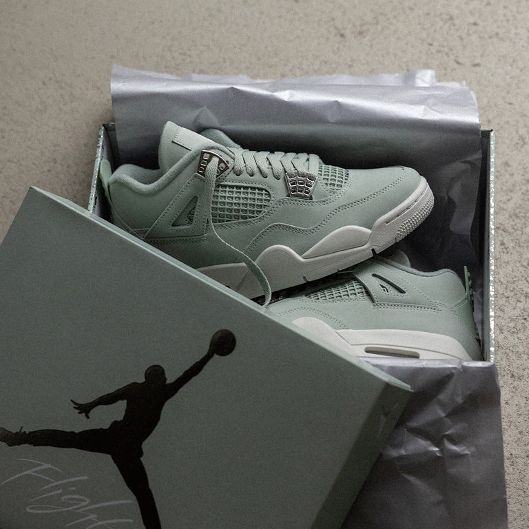 Jordan 4 Retro - Seafoam Sail (Women's)