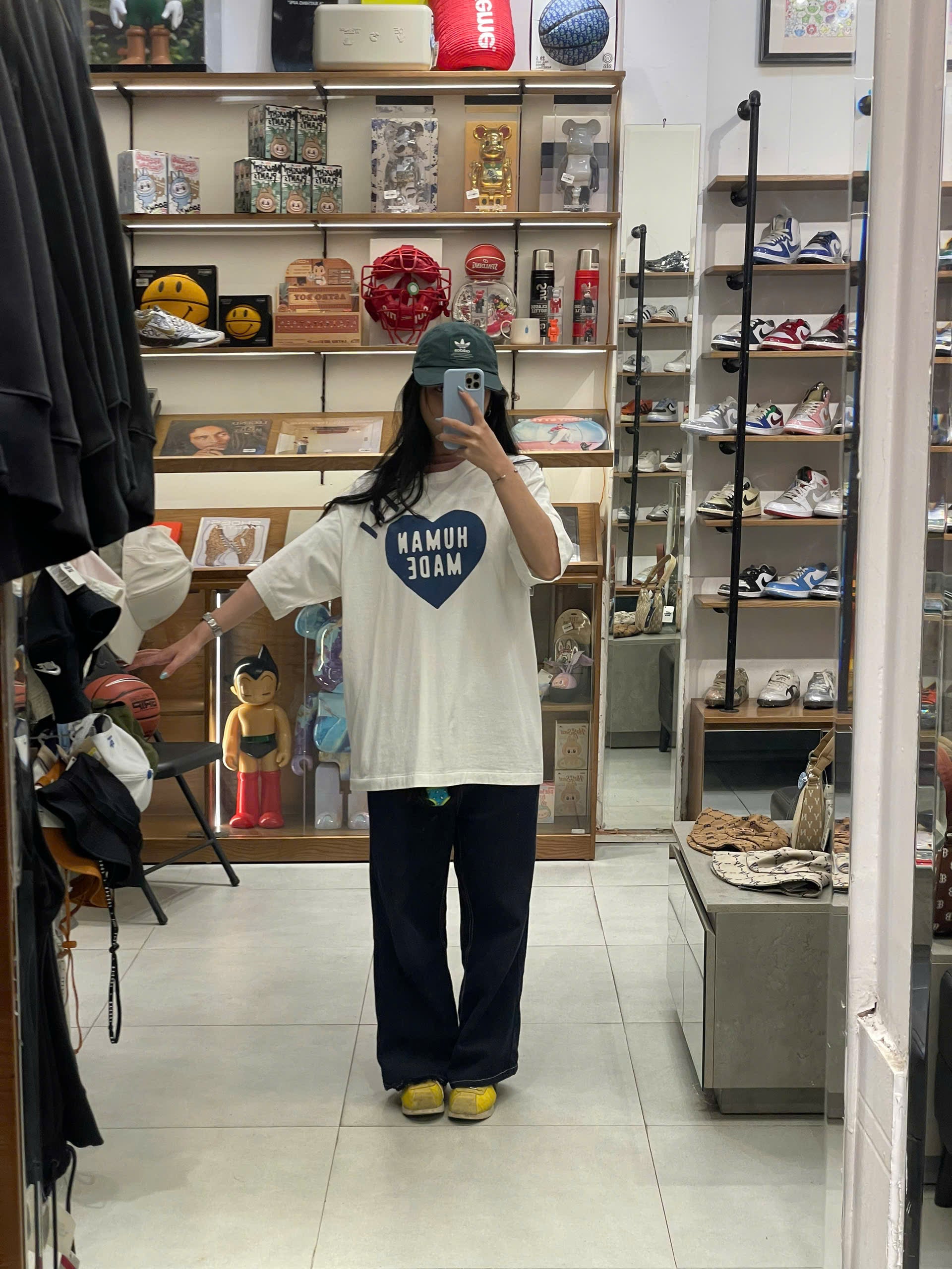 Human made T-SHIRT 02.26.2024 - White Navy