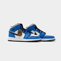 Jordan 1 Mid Signal Blue