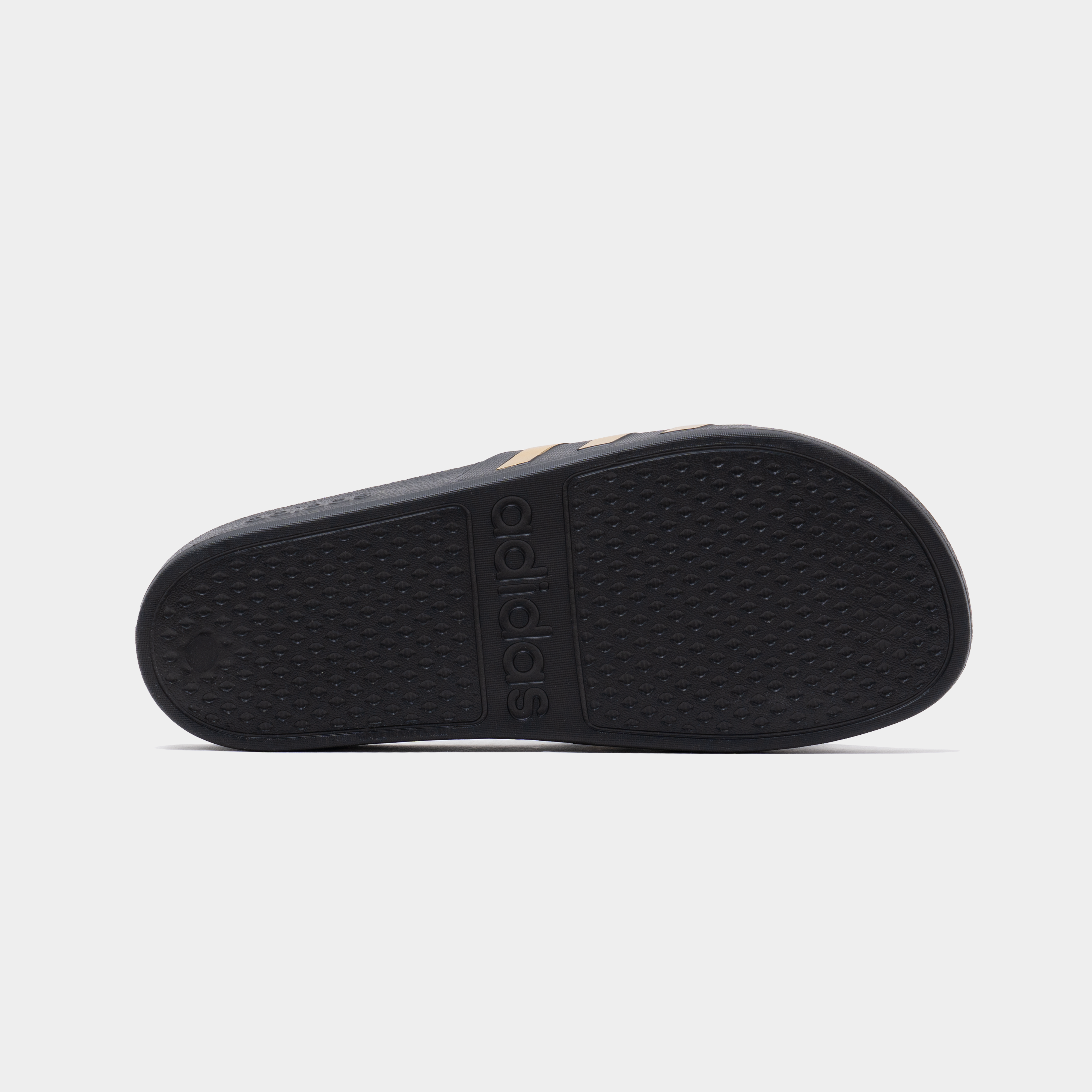 Adidas Adilette Black Gold Slides