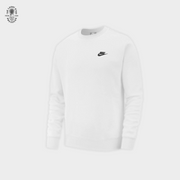 Nike Sportswear Club Fleece Crew White