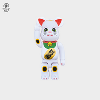 Bearbrick Beckoning Cat Invitation 400%