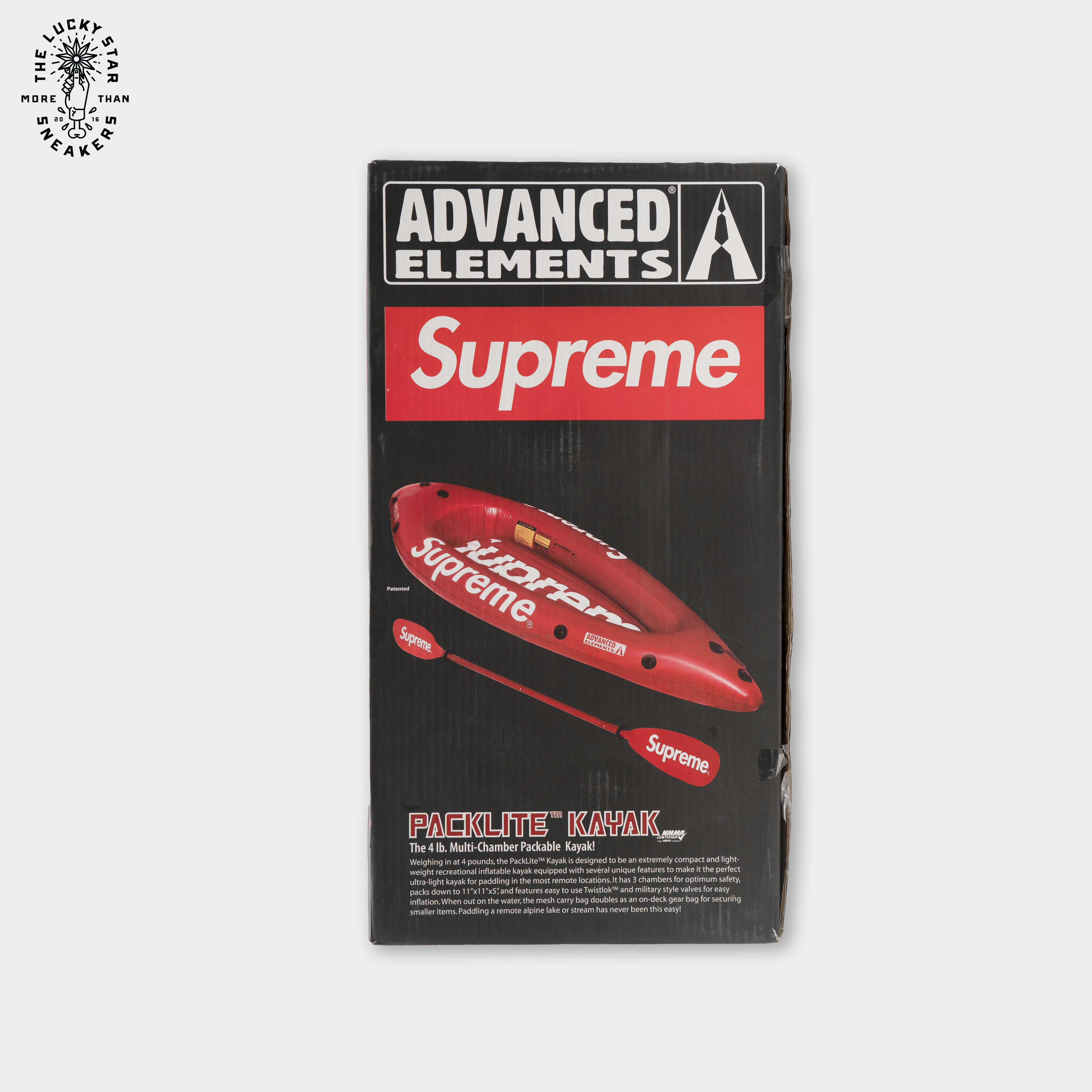 Supreme Advanced Elements Packlite Kayak Red 2018