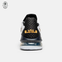 Lebron XVII Low White Metallic Gold