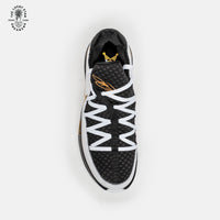 Lebron XVII Low White Metallic Gold