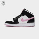 Jordan 1 Mid White Black Light Arctic Pink