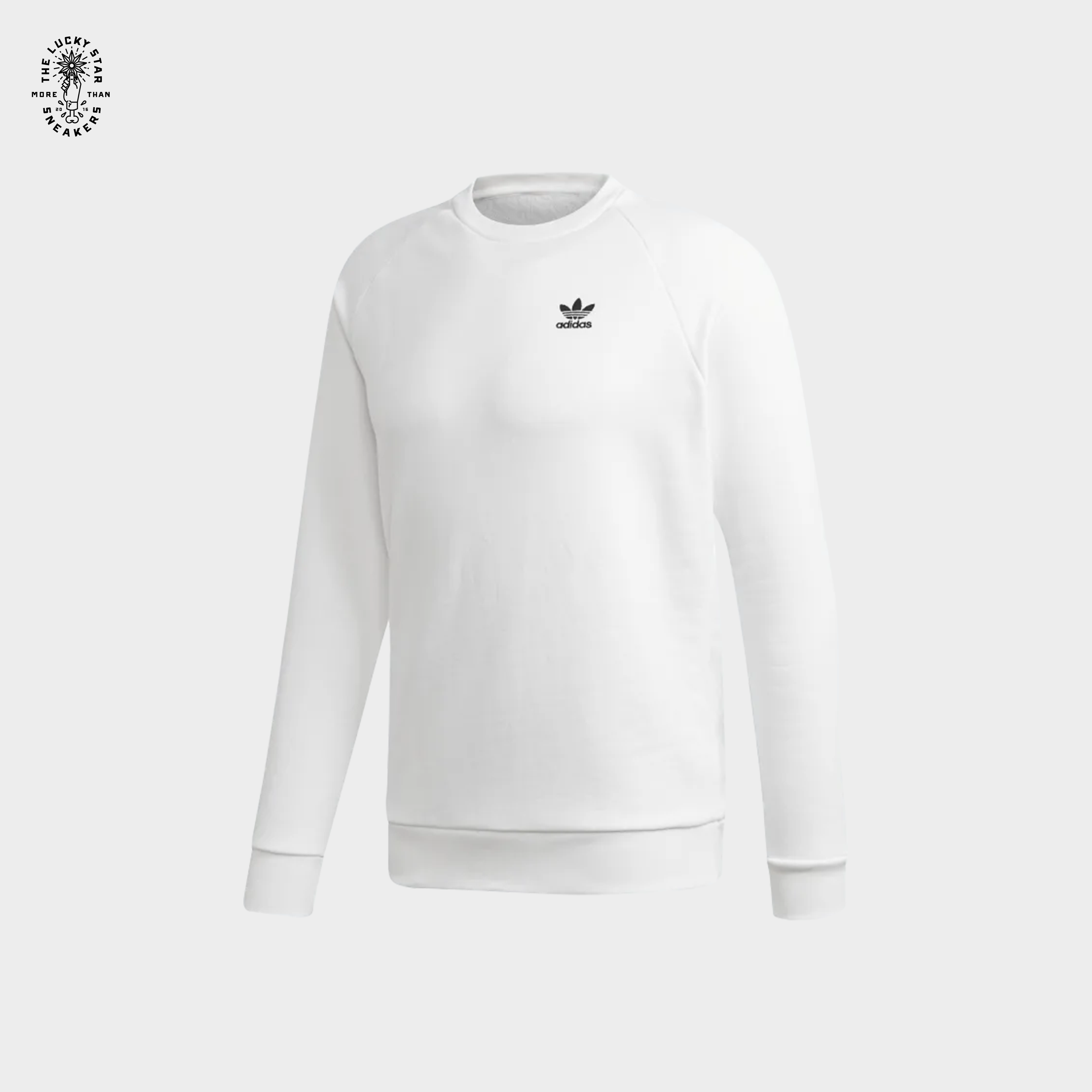 MEN'S ADIDAS ORIGINALS ESSENTIALS TREFOIL CREW SWEATSHIRT