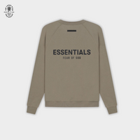 Fear of God Essentials Taupe Crewneck SS21