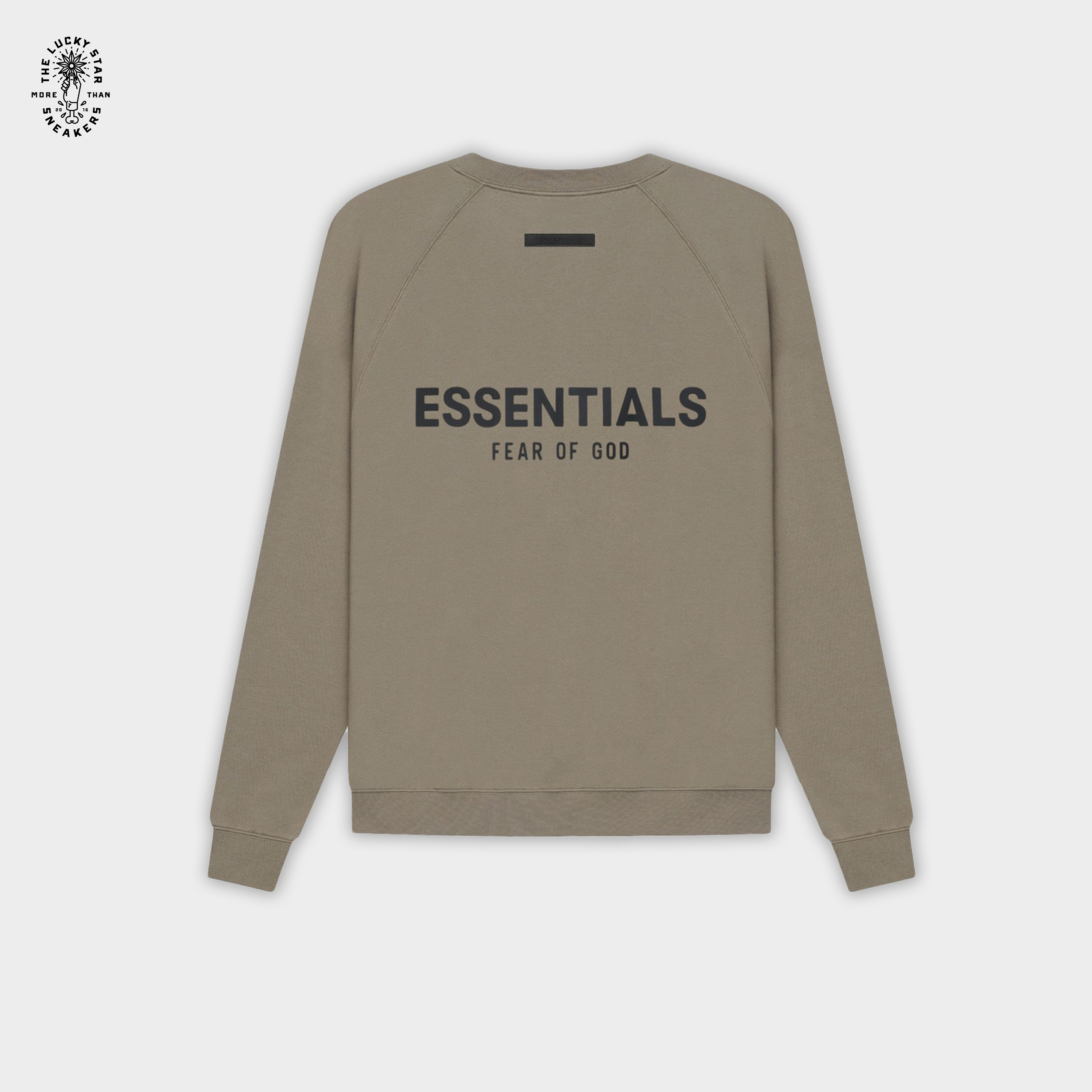 Fear of God Essentials Taupe Crewneck SS21