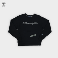 Champion Sweater Logo Crew Black