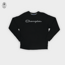 Champion Sweater Logo Crew Small Logo 'Navy'