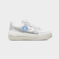 Nike Air Force 1 PLT.AF.ORMSummit White Metalic Silver (W)