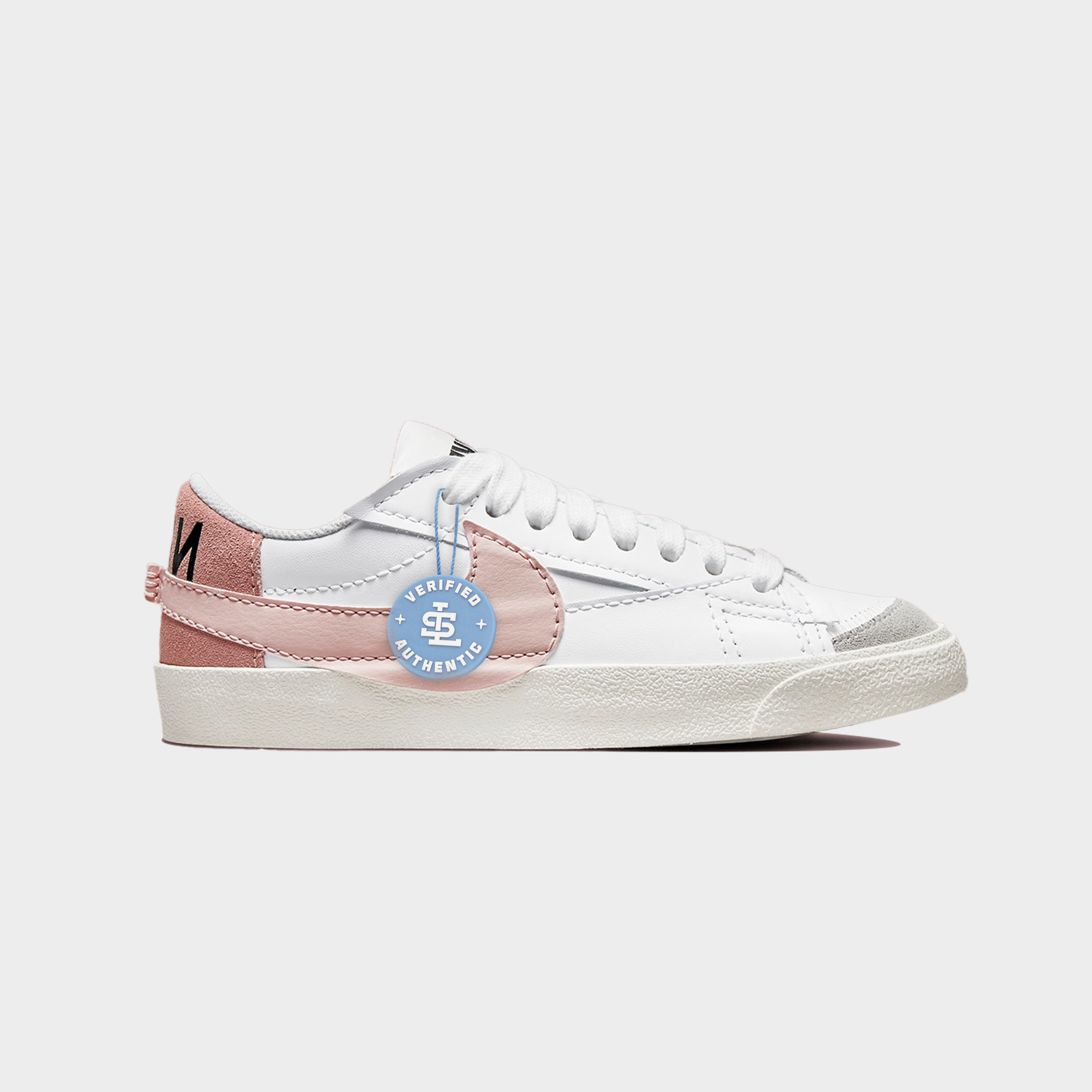 Nike Blazer Low 77 Jumbo White Pink Oxford (W)